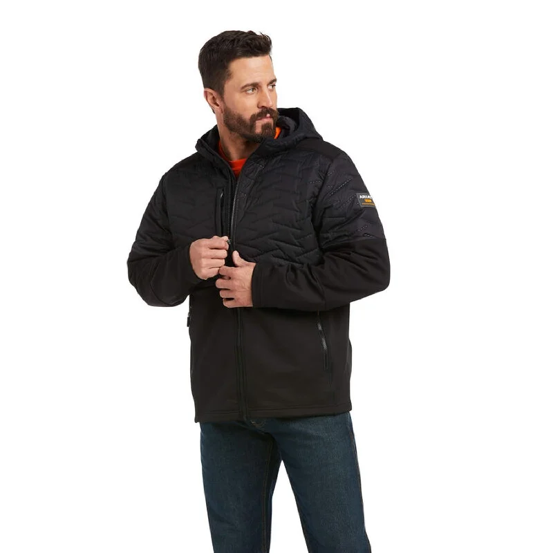 men's wool-blend jackets -Ariat Rebar Mens Cloud 9 Insulated Jacket