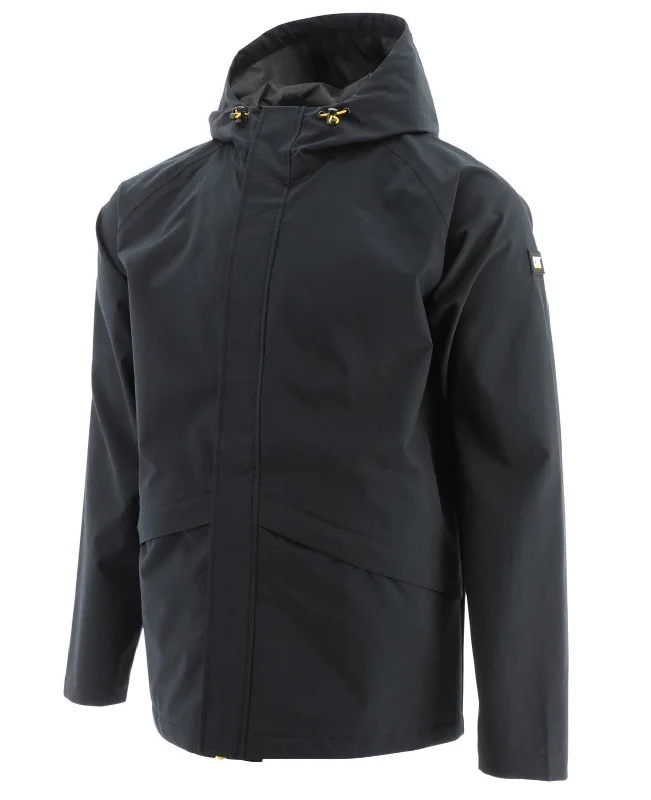 men's rugged jackets -Caterpillar Essentials Rain Jacket