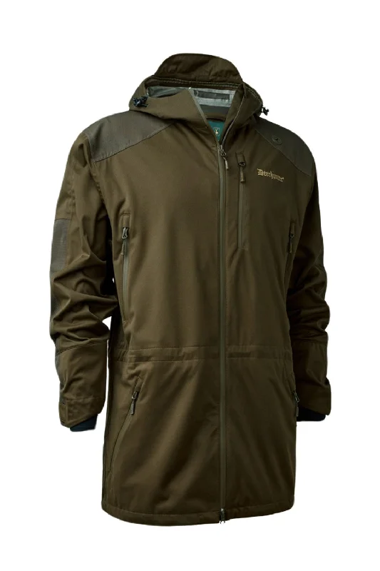 slim-fit jackets for men -Deerhunter Excape Waterproof Rain Jacket