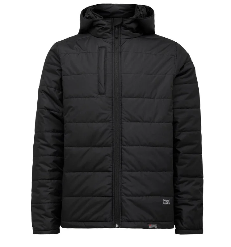 men's winter coats and jackets -Hard Yakka Puffa 2.0 Jacket