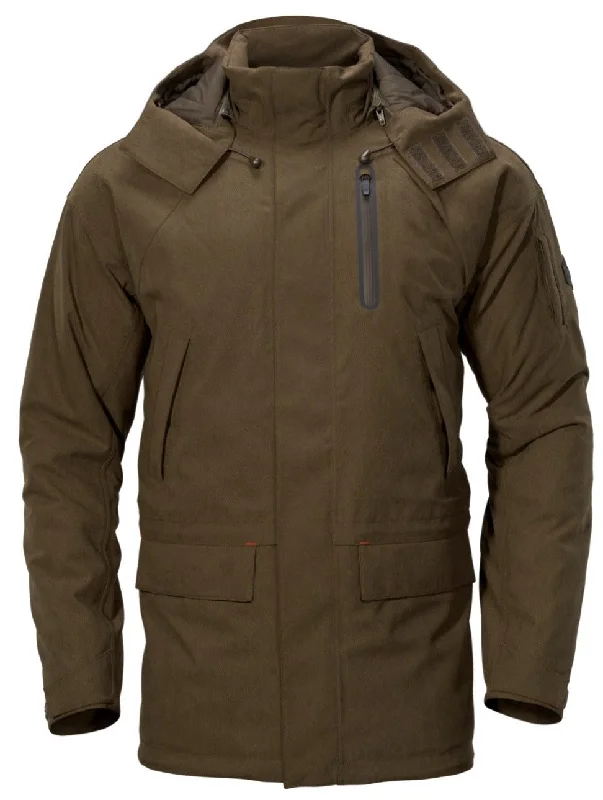 men's bomber jackets with hood -Harkila Driven Hunt HWS Insulated Jacket