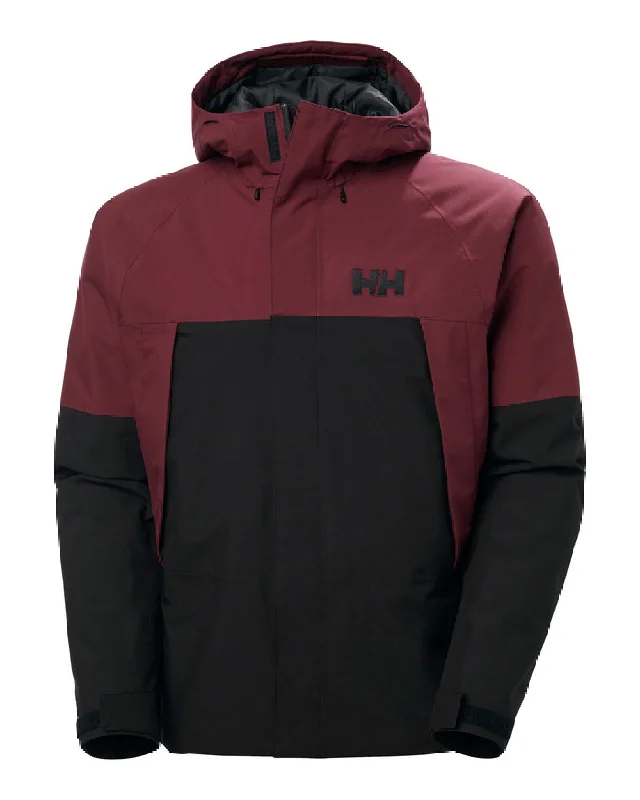 men's outdoor hooded jackets -Helly Hansen Mens Banff Insulated Shell Jacket