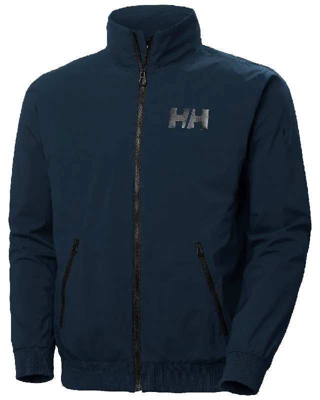 fleece-lined bomber jackets for men -Helly Hansen Mens HP Racing Bomber Sailing Jacket 2.0