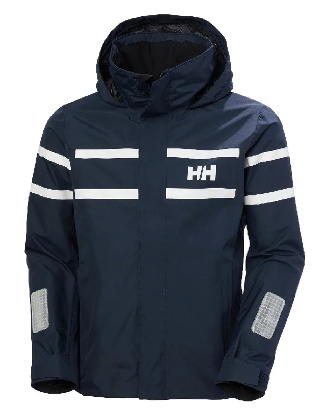 slim-fit jackets for men -Helly Hansen Mens Salt Inshore Jacket