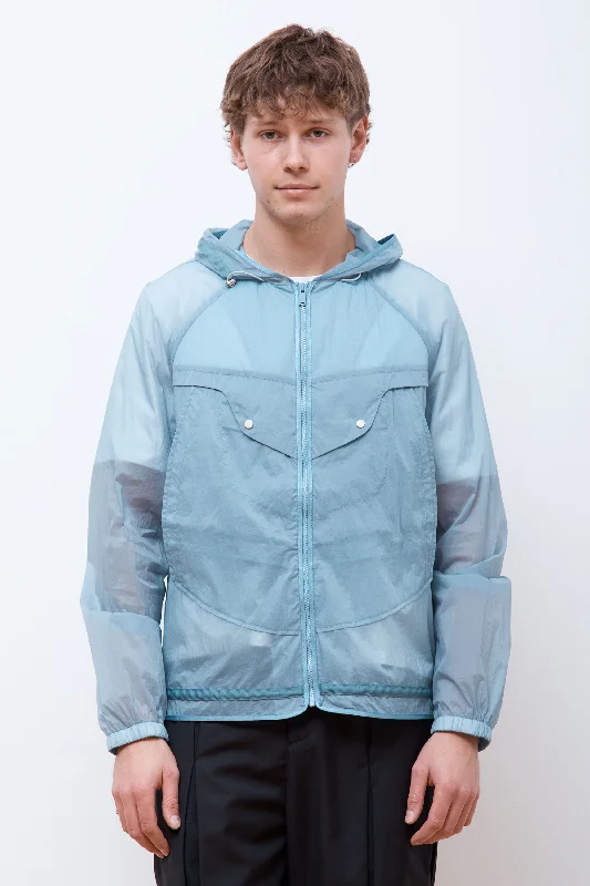 men's quilted jackets -Effloresce Jacket Light Blue