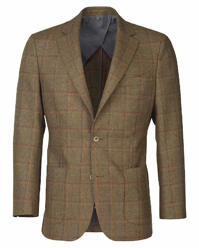 men's waterproof parka jackets -Laksen Woolston Tweed Sports Jacket