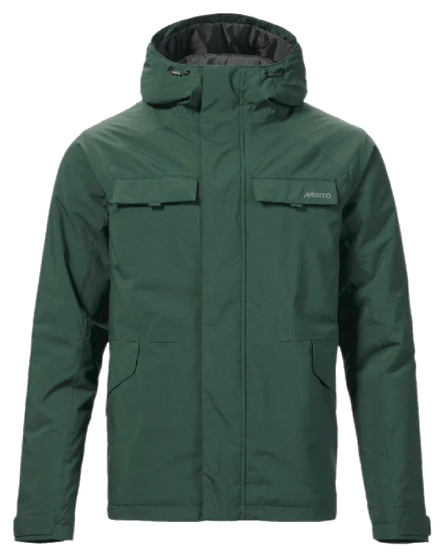 men's padded jackets -Musto Mens Insulated Rain Jacket