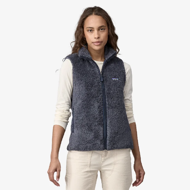 classic waistcoats for men -Women's Los Gatos Fleece Vest - Smolder Blue