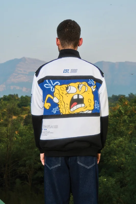 men's jacket coats for autumn -SpongeBob 1999 Oversized Jacket