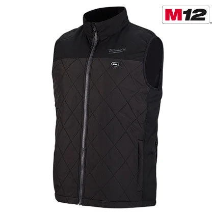 men's premium vests -M12 Heated Axis Vest Kit - Black Large